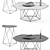 Elegant Coda Coffee Table 3D model small image 3
