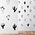 Scandinavian Style Cactus Wall Decals 3D model small image 2