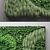 Vertical Green Wall Garden - 18 Modules 3D model small image 2