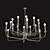 Elegance in Crystal: Charming Chandelier 3D model small image 2