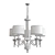 Ethereal Elegance Crystal Chandelier 3D model small image 2