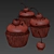 Delicious Homemade Cupcakes 3D model small image 3