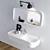 Elegant Corian Washbasin: Fonte 3D model small image 1