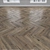 Versatile Oak Parquet: Herringbone, Linear & Chevron 3D model small image 2