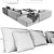 Modern Linteloo Madison Sofa 3D model small image 3