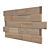 Cedar BentWood 3D Panel - Natural, Decorative Wall Covering 3D model small image 1