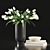 Luxurious Rug Collection: Vase, Palm & Coll 3D model small image 8