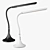80891x Muro Lightstar: Sleek LED Table Lamp 3D model small image 1