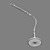 80891x Muro Lightstar: Sleek LED Table Lamp 3D model small image 2
