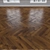 Oak Parquet: Herringbone, Linear & Chevron 3D model small image 2