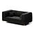 Toro 2 Seater Sofa - Modern Elegance 3D model small image 1