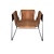 Elegant Andorlini Archè Lounge Chair 3D model small image 2