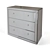 Glam Mirror Chest of Drawers 3D model small image 1