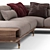 Elegant Argo Sofa - Porada 3D model small image 2