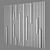 Modern Wall Panel 3D Models 3D model small image 3