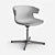 Quadrifoglio Cove Swivel Chair: Modern Elegance for Your Workspace 3D model small image 2