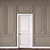 Elegant Wall Moulding: Enhance Your Interior 3D model small image 1