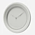 Sleek Wall Clock with Adjustable Hands - Ikea Sendrum 3D model small image 3