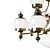 Orion Wiener Nostalgie Chandelier 3D model small image 2