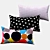 Comfortably Plush IKEA Pillows 3D model small image 1