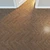 Elegant Herringbone Parquet 3D model small image 1