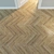 Natural Wood Herringbone Parquet 3D model small image 1