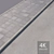 Versatile Sidewalk Kit: Tiles, Road, Curb 3D model small image 2