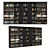 Modern Bookcase 08 3D model small image 1