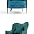 Elegant Classic Armchair 3D model small image 2