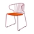 Galvanized Steel Armchair: Weatherproof & Versatile 3D model small image 1