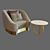 Modern Bizzotto Furniture Set 3D model small image 1