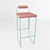 Elegant Flamingo Chair 3D model small image 1