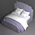 Estelio Sheraton Bed 3D model small image 2