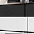 Sleek Poliform Bangkok Cabinet 3D model small image 3