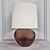 Modern Magritte Baker Table Lamp 3D model small image 1