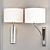 Sleek Heathfield Bathroom Light 3D model small image 1