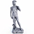 Michelangelo's David - Low Poly Masterpiece 3D model small image 1