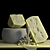 Authentic Italian Grana Padano Cheese 3D model small image 2