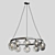 Elegant Katie Chandelier: A Stunning Illumination 3D model small image 1