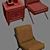 Bowery Chair - Keystone Designer | Stylish & Functional Furniture 3D model small image 3