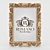 Elegant Gold/Silver Mirror: Romano Home 3D model small image 1