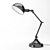 Molly: Sleek Steel Pendant Light 3D model small image 1