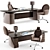Smania GT Metropolis: Italian Elegance for your Workspace 3D model small image 1