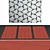 Contemporary Patterned Wool Rug 3D model small image 3