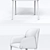 Modern Zip Chair by Busnelli 3D model small image 3