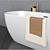 Ravak Set 17: Classic & Freedom W Baths 3D model small image 3