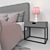 Valentina Pink Dream Bed 3D model small image 2