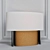 Elegant Baker Cloak Accent Lamp 3D model small image 1