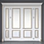 Timeless Elegance: Interior Classic Doors 3D model small image 1