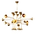 Elegant Stilnovo Trumpet Chandelier 3D model small image 1